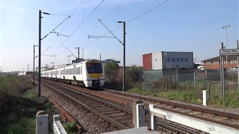 C2c Class 357 Passenger Train At Rainham Crossing Hd Video 2 Youtube