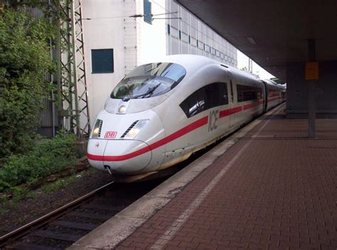 Ice Nach M Nster Westf Aus Frankfurt Main Hbf Steht Abfahrtbereit