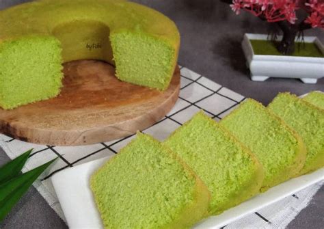 Resep Bolu Pandan Jadul Oleh Baking With Otang Cookpad