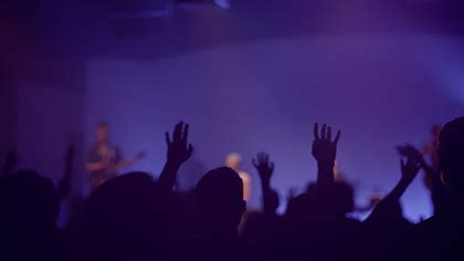 Purple Praying Hands Background