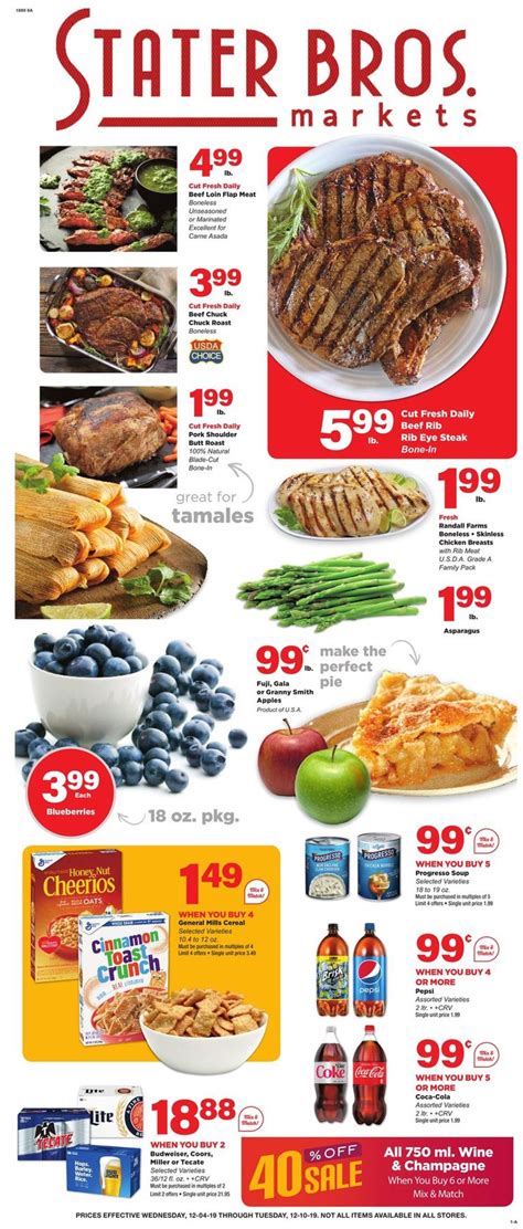 Stater Bros Current Weekly Ad 12 04 12 10 2019 Frequent Ads