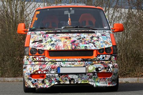 Sticker Bomb and the Geeky Art of Cartoon Car Wrapping - autoevolution