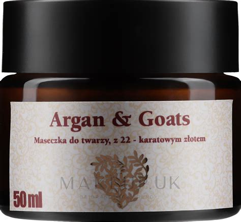 Revitalizing Purifying White Clay Argan Carat Gold Face Mask