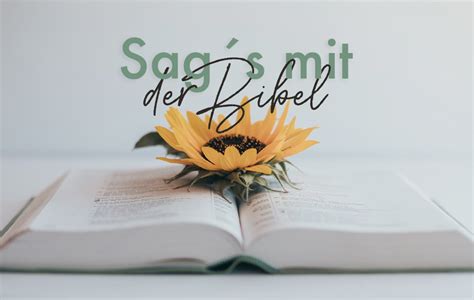 Sags Mit Der Bibel