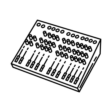 Audio Consoles Icon Doodle Hand Drawn Or Outline Icon Style 3471789