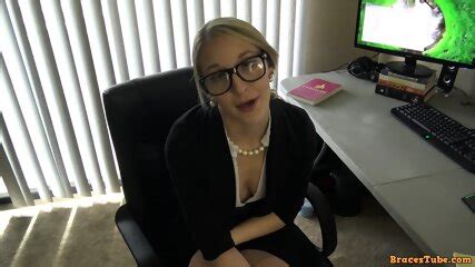 Ginger Banks 4k HD Office Sex