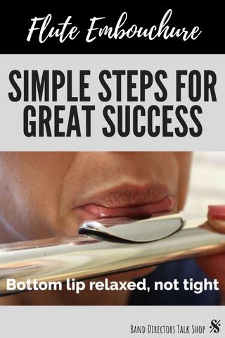 Flute Embouchure: Simple Steps for Great Success! - Band Directors Talk ...