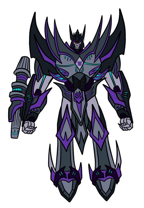 Megatronus A K A The Fallen Colored By Melspyrose On Deviantart