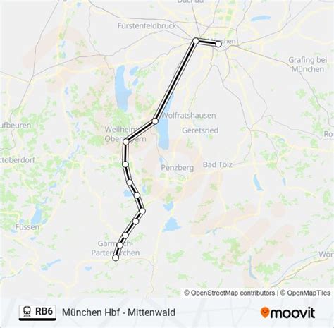 Rb Route Schedules Stops Maps M Nchen Hbf Updated