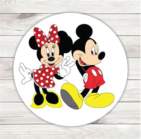 Mickey Mouse E Amigos Minnie Mouse Stickers Mickey E Minnie Mouse