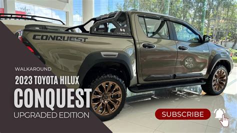 Toyota Hilux Conquest Modified Features Specs Youtube