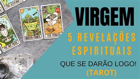 Virgem Revela Es Espirituais Que Se Dar O Logo Tarot Youtube