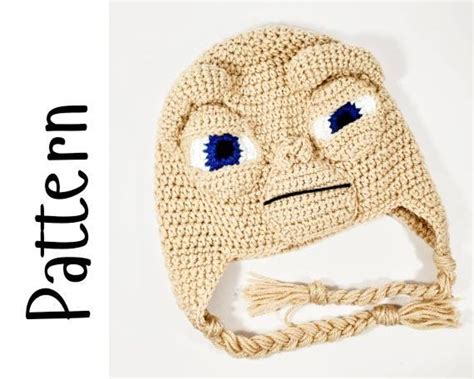 Et Hat Crochet Pattern Pdf Download Only Crochet Hat Pattern Alien