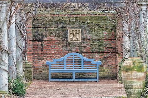 Blue Bench Photograph By Patty Colabuono Fine Art America