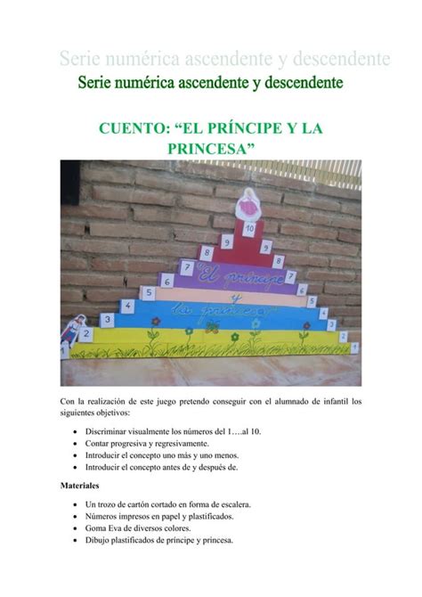 Cuento El Principe Y La Princesa PDF