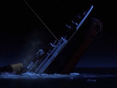 Dramatic Depiction Of Titanic S Sinking In The Britannic Film