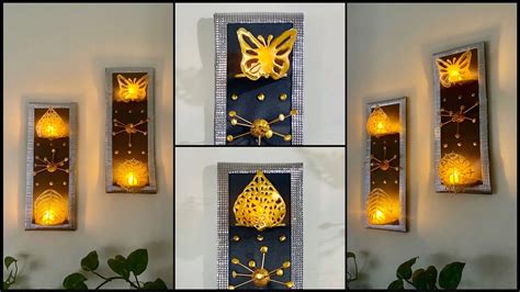 6 Beautiful Sculpted Wall Decor With Lights Gadac Diy Home Decorating Ideas Handmade Room Decor