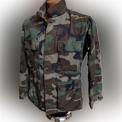 army jackets coats army fatigue unlined military jacket vtg