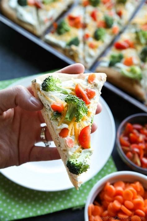 This Cold Vegetable Pizza Is The Ultimate Party Appetizer For Summer