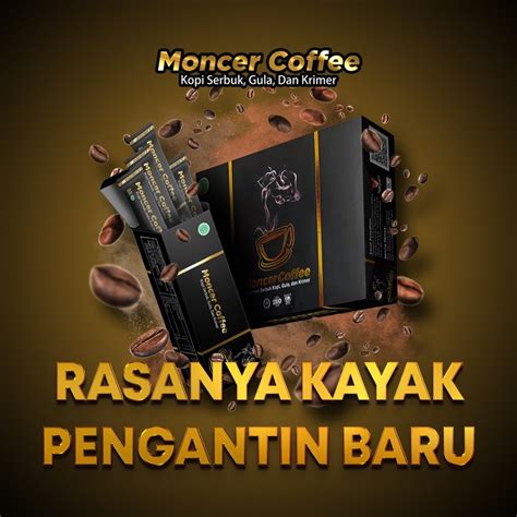 Jual Saset Monceer Coffee Original Kopi Gingseng Gula Aren Kopi