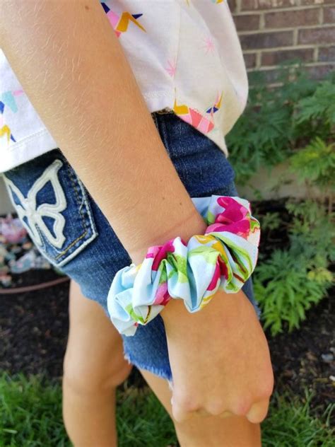 Hair Scrunchies set of 4 Hair Ties Velvet Scrunchies | Etsy