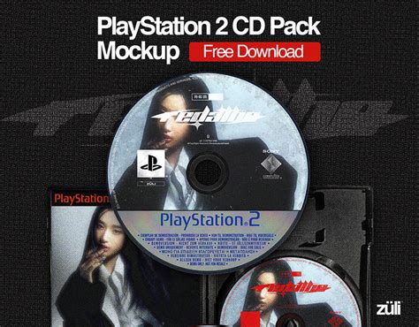 Playstation 2 Cd Pack Free Mockup 1 Images Behance