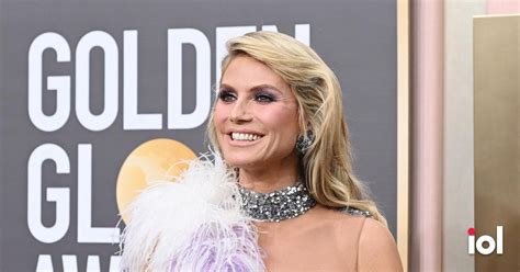 Globos de Ouro Heidi Klum provou aquilo que já sabíamos aos 49 anos