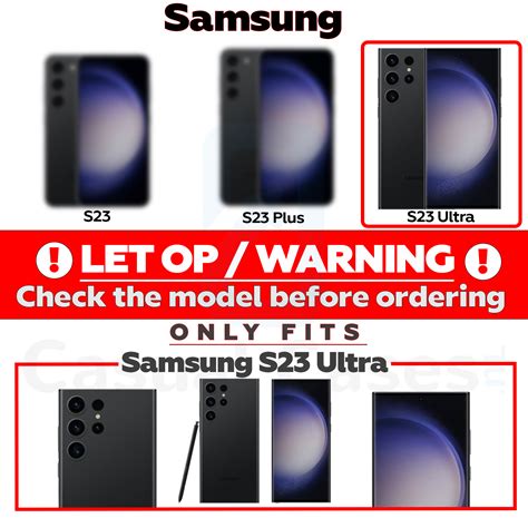 Otterbox Samsung Galaxy S23 Ultra Leren Bookcase Hoes Zwart