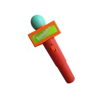 Brinquedo Microfone Infantil Som E Luz Microfone Karaoke Sai A Voz