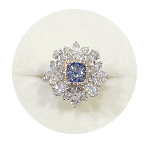 3.06 ct Blue diamond ring | Алтънбаш