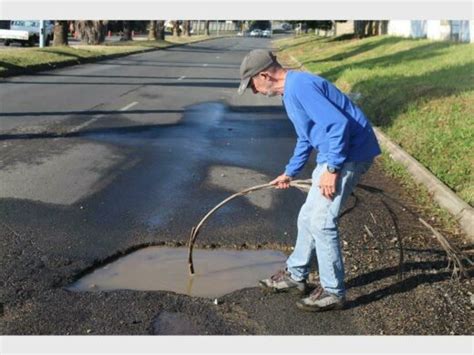 Potholes On Jg Strydom Damaging Vehicles On A Regular Basis