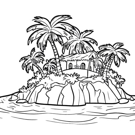 Coloriage Maison Sur L Le T L Charger Et Imprimer Gratuit Sur