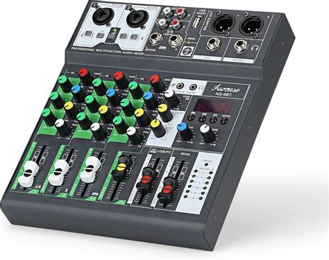 asmuse  channel audio mixer  usb portable india ubuy