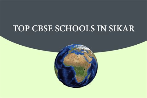 Top 10 Cbse Schools In Sikar Rajasthan Best Education Sikar