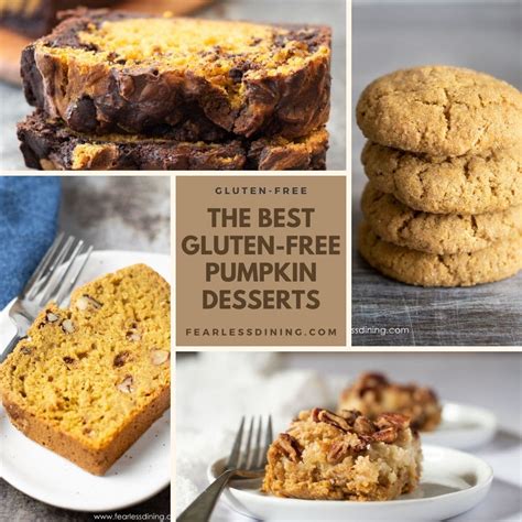 The Best Gluten Free Pumpkin Recipes Fearless Dining