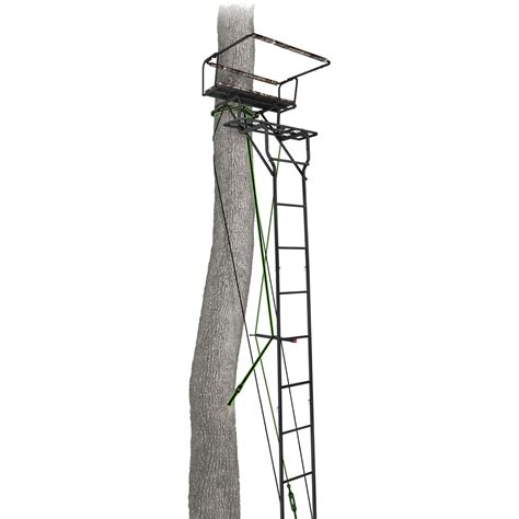 Primal Lockdown Deluxe Two Man Ladder Stand 15 Ft Kinseys Inc