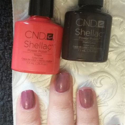 Mixing Shellac Gel Polish To Make New Colours