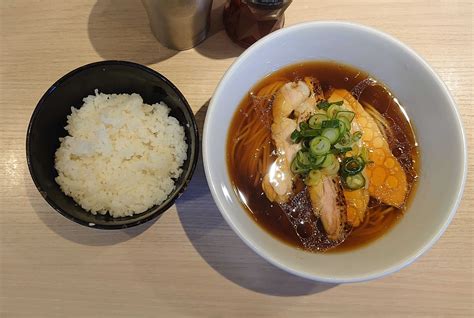 🐓麺屋一燈 青森シャモロックの地鶏そば醤油＋小ライス Kabukiのラーメン日記 楽天ブログ