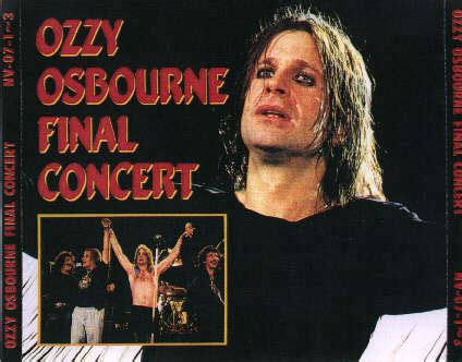 Ozzy Osbourne - Final Concert (1993, CD) | Discogs