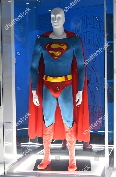 Superman Costume Worn By Christopher Reeve Editorial Stock Photo ...