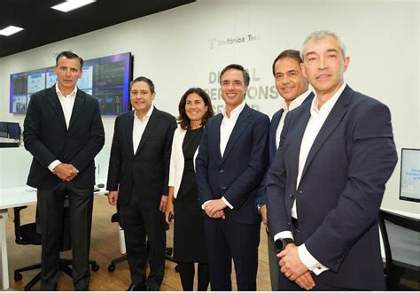 Telef Nica Tech Inaugur Centro De Operaciones Digitales En Colombia