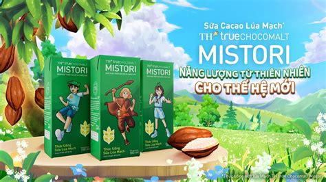 Sữa Cacao lúa mạch TH true CHOCOMALT MISTORI Năng lượng từ thiên