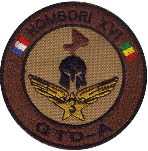 Patch du groupement tactique désert aérocombat Hombori mandat n 16 de