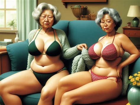 Image Converter Grandma Wide Hips Big Hips Gles Knitting