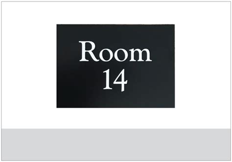 Door Numbers Hygiene Hospitality Housekeeping