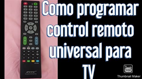 Como Programar Control Remoto Universal Configurar Control Remoto