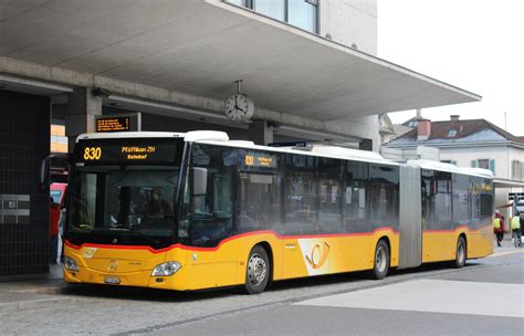 Heckansicht Des Alexander Dennis Enviro Mmc Der Postauto