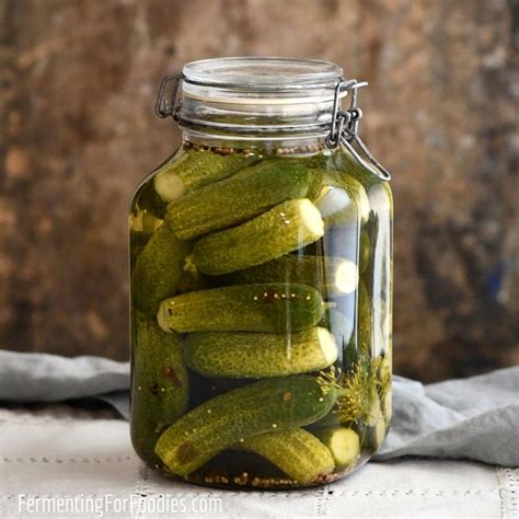 Fermented Crock Dill Pickle Recipe Bryont Blog