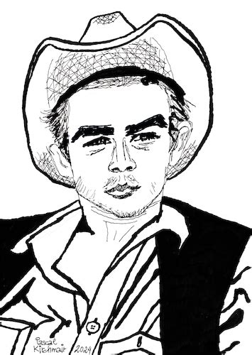 James Dean By Pascal Kirchmair Famous People Cartoon TOONPOOL