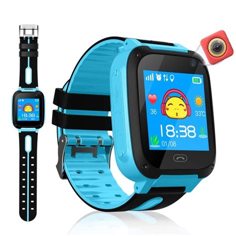 New Kids Camera Smart Watch Mirco SIM Calls Anti Lost LBS SOS Alarm Tracker for iPhone iOS ...